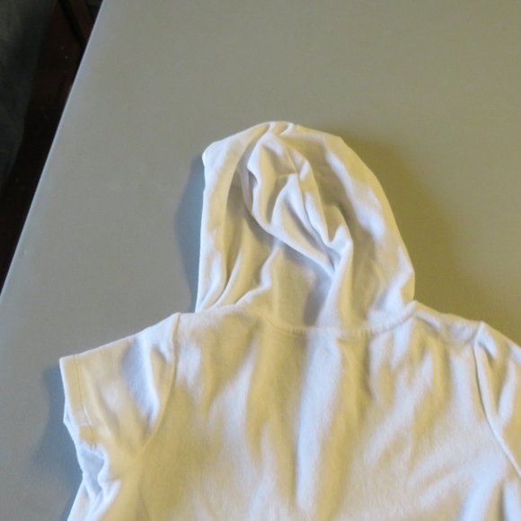 White Swim Cover Up Size Large 10/12 - Picture 5 of 6